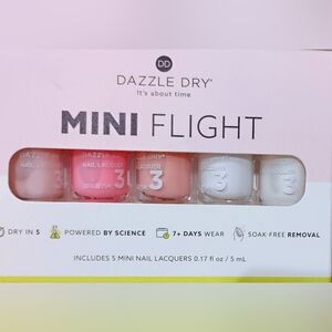 Dazzle Dry Mini Flight Nail Lacquer Set